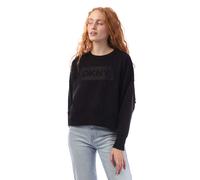 DKNY Womens/Ladies Crosswalk Rhinestone Crew Neck Sweatshirt GT10030