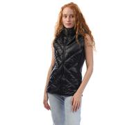 DKNY Womens/Ladies Hooded Puffer Gilet - Black - XS - Black - 56% Polyester/44% Nylon