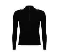 DKNY Womens/Ladies Logo Half Zip Long-Sleeved Sweater Top GT12688