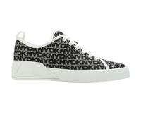 DKNY Womens/Ladies Mar Faux Leather Trainers - White/Black - 5 UK - White/Black - 100% Mixed
