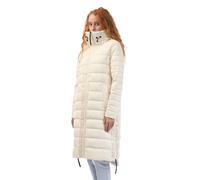 DKNY Womens/Ladies Quilted Down Puffer Jacket - Beige - S - Beige - 100% Mixed