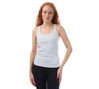 DKNY Womens/Ladies Racerback Sleeveless Tank Top - Grey - XS - Grey - 81% Polyester/19% Elastane
