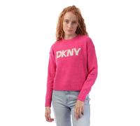 DKNY Womens/Ladies Tinsel Bouclé Logo Sweatshirt GT10082