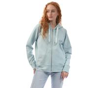 DKNY Womens/Ladies Two Tone Logo Sweat Jacket - Grey - Grey - XXS