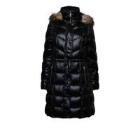 DKNY Womens/Ladies Zip Front Down Jacket - Black - L - Black - 54% Polyester/46% Nylon