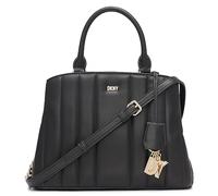 DKNY Women's R24dzv45-bgd-1sz Satchel, Black/Gold