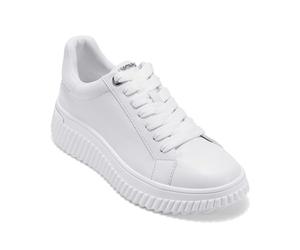 DKNY Women's Lobeco-Lace Up Platform Sneaker 50mm