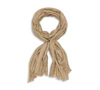 DKNY Women's Logo Metallic Pashmina Scarf Fashion, Palamino, One Size