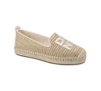 DKNY Women's Maciella Flat Espadrille 5 mm Trainers, Natural, 42.5 EU