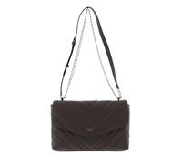 DKNY Women's Madison Large Envelope Flap with Adjustable Chain Strap in Lamb Nappa Leather Shoulder Bag, Truffle, Large