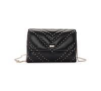 DKNY Women's Madison Park Clutch Shoulder Bag, Black, Medium