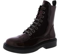 DKNY Women's Maylaya Lace Up Combat Boot, Bordeaux, 6 UK