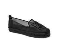 DKNY Women's Miretta-Flat Espadrille 5mm Sneaker, Black, 5.5 UK