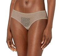 DKNY Women's Modern lace Trim Hipster Panties, Champagne, L