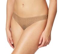 DKNY Women's Modern lace Trim Thong Panties, Glow, S
