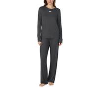 DKNY Women's Next Gen Classics Pull Over Pant Set in Charcoal | Size: Medium DKNY Charcoal M