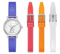 DKNY Women's NY6661SET Soho 28mm Quartz Watch in Orange DKNY Orange One Size