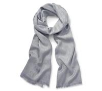 DKNY Women's Oversized Eyelash Fringe Scarf Fashion, Grey, One Size