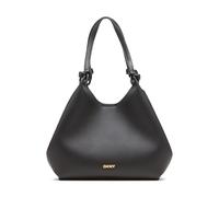 DKNY Women's Paula Medium Tote Bag, Black/Gold, One Size