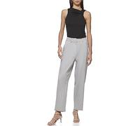DKNY Women's Pleated Linen Trousers Pants, Sharkskin, 12