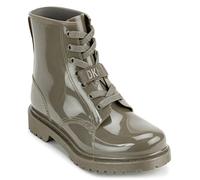 DKNY Women's Rain Boot, Pewter, 7 UK