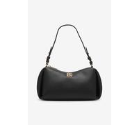 DKNY Women's REMY TZ SHOULDER BAG BLACK/GOLD in Black DKNY Black One Size