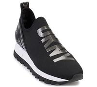 DKNY Women's Shoes Abbi Trainers Sneaker, Black White, 5.5 UK