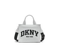 DKNY Women's Small Logo Tote Bag in Marshmallow Grey DKNY Grey
