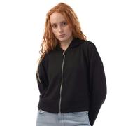 DKNY Women's Snake Jacquard Full Zip Hoodie - Black - Black - S