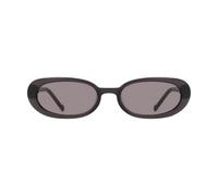 DKNY Women's Sunglasses - Crystal Black with Solid Smtruee Lens