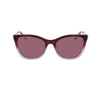 Dkny Womens Sunglasses DK711S - Crystal Plum/Smoke Gradient with Solid Violet Ore Lens