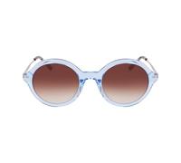 DKNY Women's Sunglasses DK714S - Crystal Ice Blue with Gradient Brown Lens
