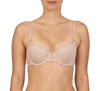 DKNY Women's Superior Scalloped Lace Balconette Bra, Line Cups, Cameo, 34A