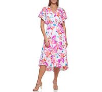 DKNY Women's Sweater Dress, L/S Flip Sequin, 14