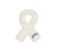 DKNY Women's VARSITY KNIT LOGO SCARF IVORY DKNY Ivory One Size