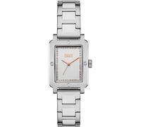 DKNY Women's Watch City Rivet Quartz/3 Hands Movement 24mm case Size with a Stainless Steel Bracelet NY6662