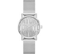 DKNY Women's Watch Soho 34 mm Silver Stainless Steel, NY6693