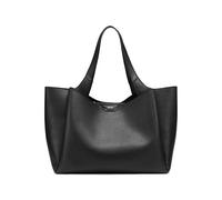 DKNY Women's Willa Tote, Black/Silver, One Size