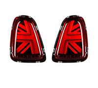 DKPMWD 1pair Car Tail Lights Assembly For Mini For Cooper R56 R55 For Clubman R57 R58 R59 F55 F56 F57 R60 F60 For Countryman Turn Signal Lamp Car Rear Bumper Light(R56 R57 R58 R59 RED,2011-2013)