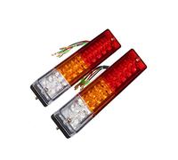DKPMWD 24 Car Rear Trailer Taillights Waterproof Tail Light Brake Stop Turn Signal Lamp 2PCS 12/24V Car Rear Bumper Light