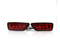 DKPMWD 2pcs 12v Led Rear Bumper Reflector Light For Dodge For Journey 2013-2015 Car Tail Lights Car Rear Bumper Light(Red,2 function)