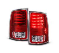 DKPMWD 68093079AC Car LED Rear Tail Light Assembly For Dodge For Ram 1500 2500 3500 2013-2018 Turn Signal Stop Brake Lamp 68093078AC Car Rear Bumper Light(1pair)