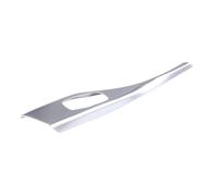 DKPMWD Car Interior For BMW 1 Series F20 F21 116I 118I 2012-2018 2 Series F22 F23 ABS Multimedia Panel Decoration Stickers Interior trim strips(Silver)