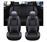 DKPMWD Car Seat Covers Universal Style Full Coverage Car Seat Cover For Chrysler All Models For 300C 200 For Grand For Voyager For Pacifica Car Seat Protectors(Black LUXUry)