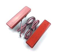 DKPMWD For Trafic For Master Car Red Lens Rear Bumper Reflector Light For Opel For Vauxhall For Vivaro For Movano A Car Rear Bumper Light