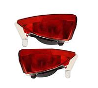 DKPMWD Led Fog Light 1 Pair Car Rear Bumper Fog Light For Kadjar 2015-2018 Tail Brake Stop Warning Lamp