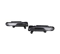 DKPMWD Led Fog Light 1 Pair For Toyota For Yaris 2017 2018 2019 12V Car Daytime Running Light Daylight Driving Yellow Turning Signal Fog Lamp Waterproof