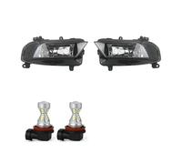 DKPMWD Led Fog Lights Fog Lamp For A4 B9 2013 2014 2015 2016 Front Bumper Anti Light 8K0941700B 8K0941699B(With S10 LED Yellow)