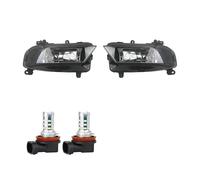 DKPMWD Led Fog Lights Fog Lamp For A4 B9 2013 2014 2015 2016 Front Bumper Anti Light 8K0941700B 8K0941699B(With M10 LED Yellow)