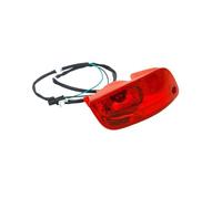 DKPMWD Left Right Car Rear Bumper Reflector Brake Light For Hyundai For Santa Fe (CM) 2007 2008 2009 Tail Warning Lamp Styling Car Rear Bumper Light(Left)